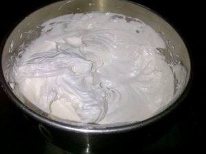 merengue italiano para pastel