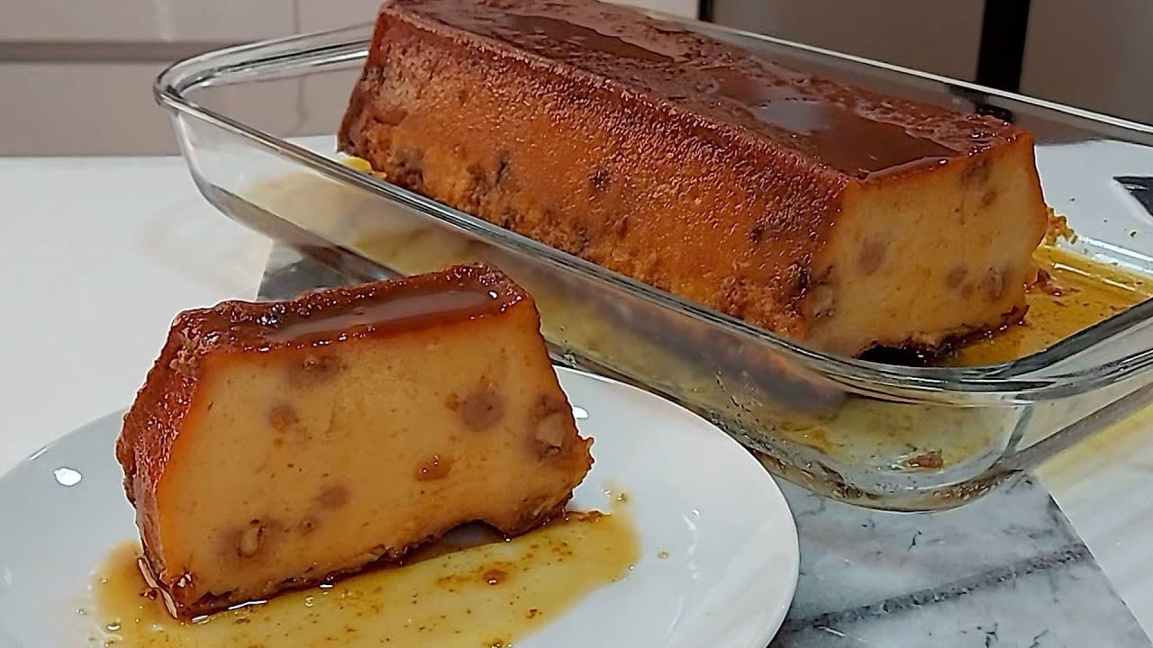 Receta de Budín de Pan - El más delicioso
