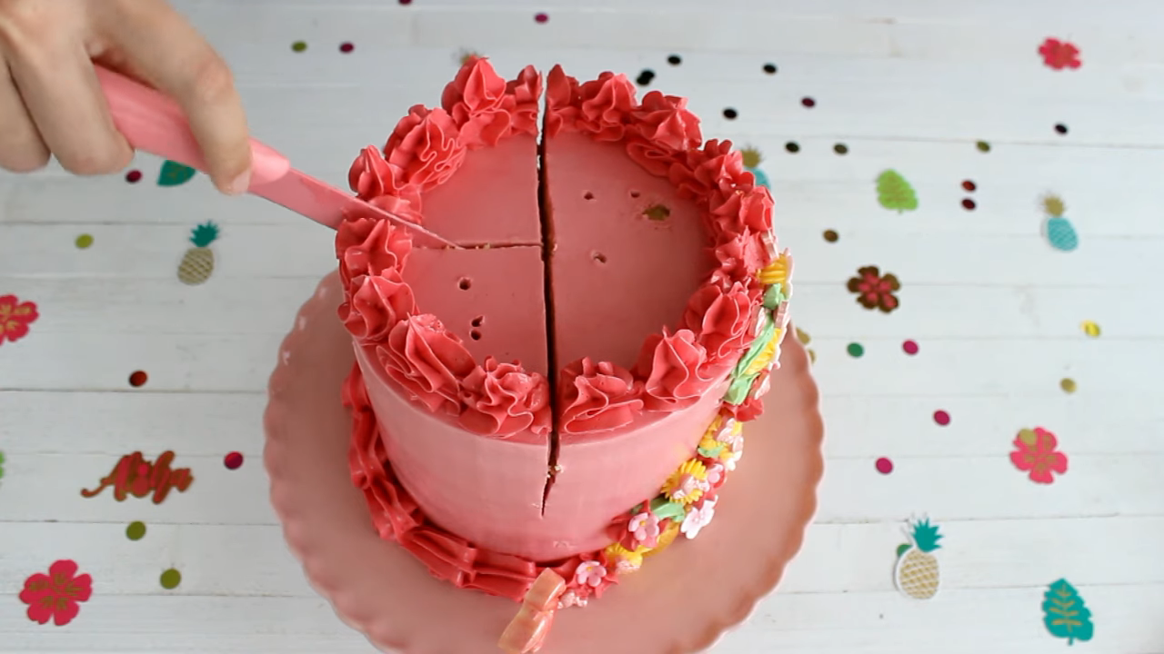 Técnica para cortar una torta o pastel ✌