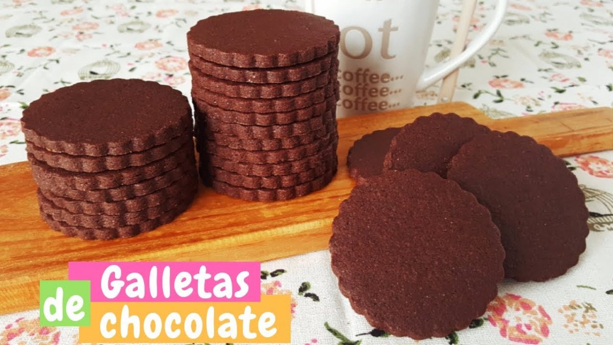 Como hacer galletas caseras de chocolate