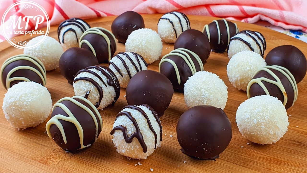 Bolitas de coco para compartir