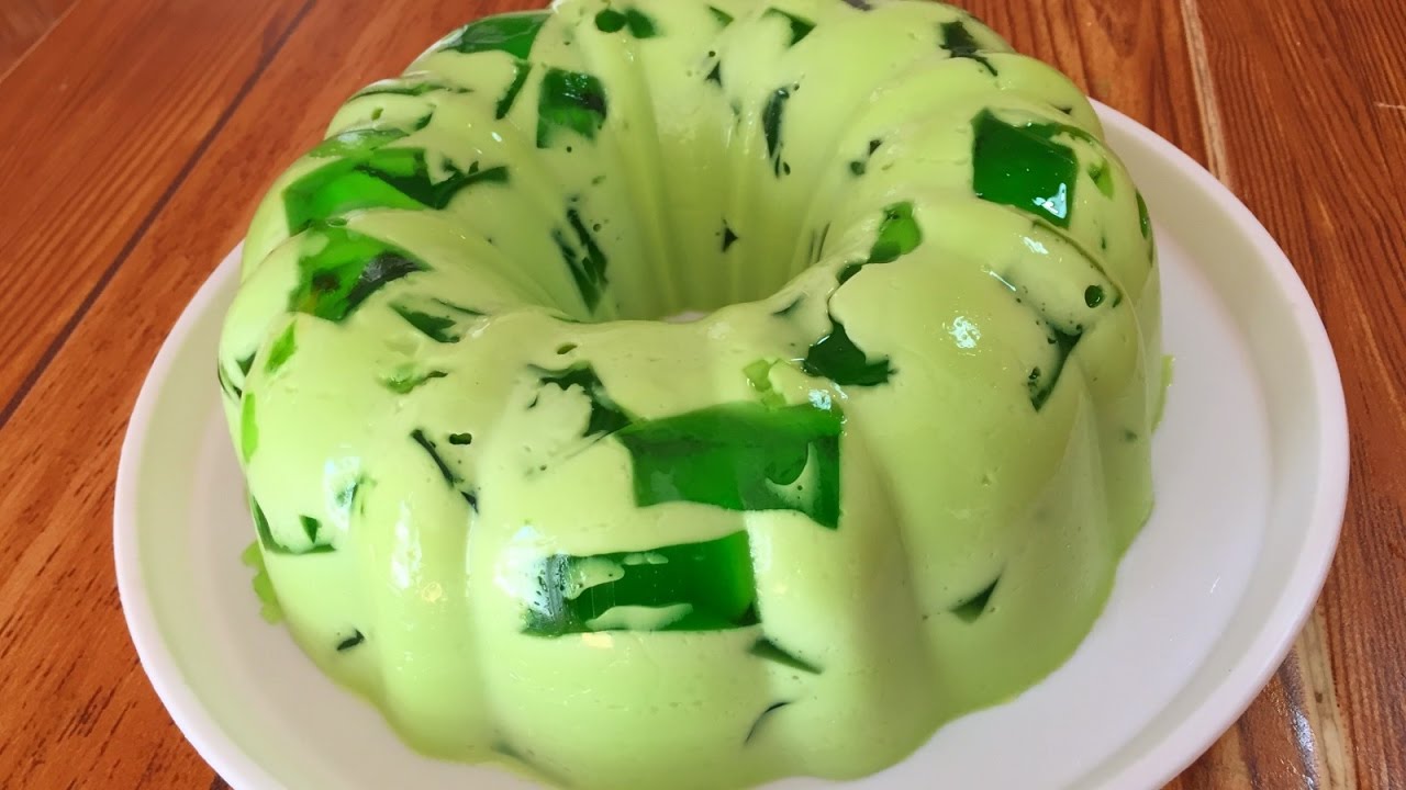 Gelatina mosaico de limon