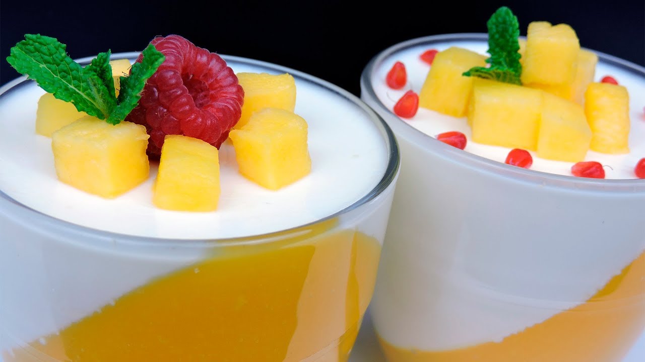 Panacota de Mango fácil y rica