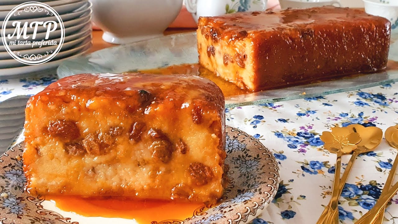 Pudin de pan muy fácil