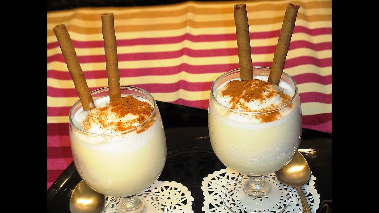 Receta de Leche merengada helada