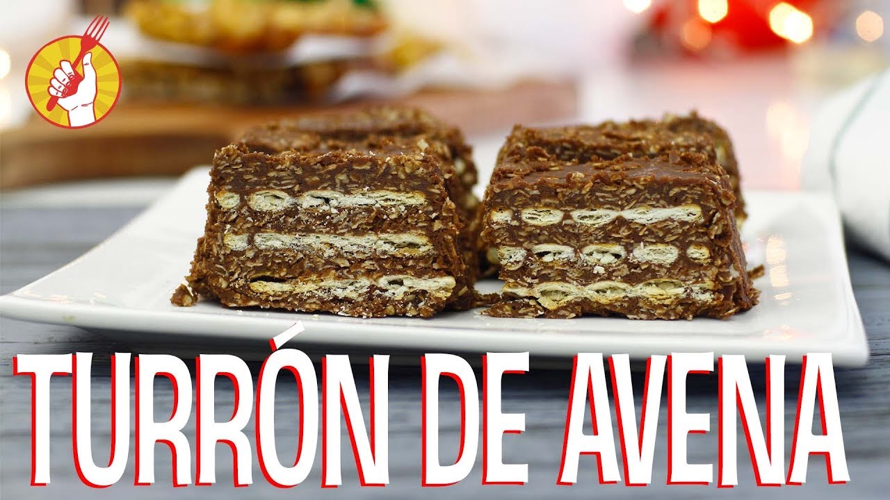 Turrón Quaker de avena y chocolate