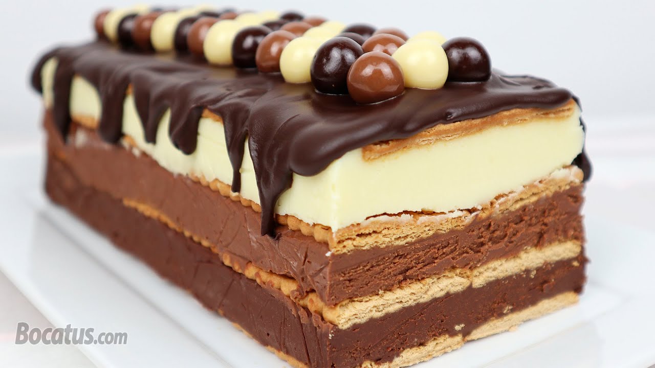 Tarta de Galletas a los 3 CHOCOLATES