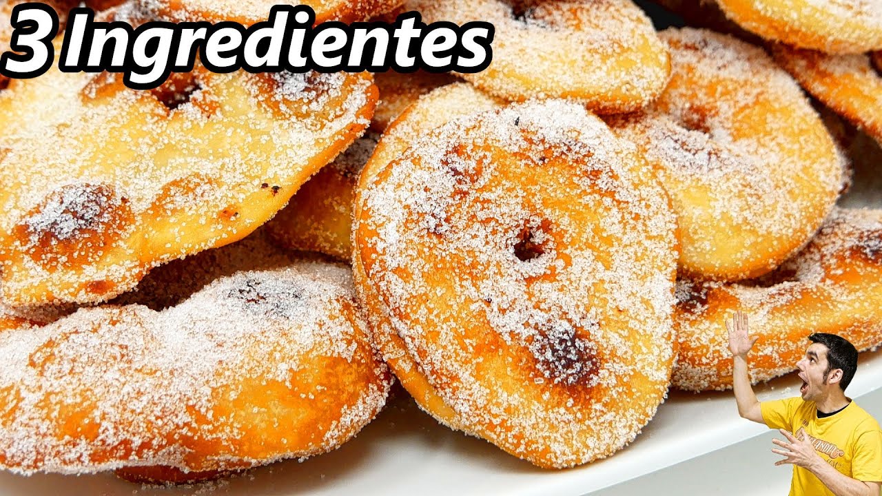 Tortas fritas en minutos