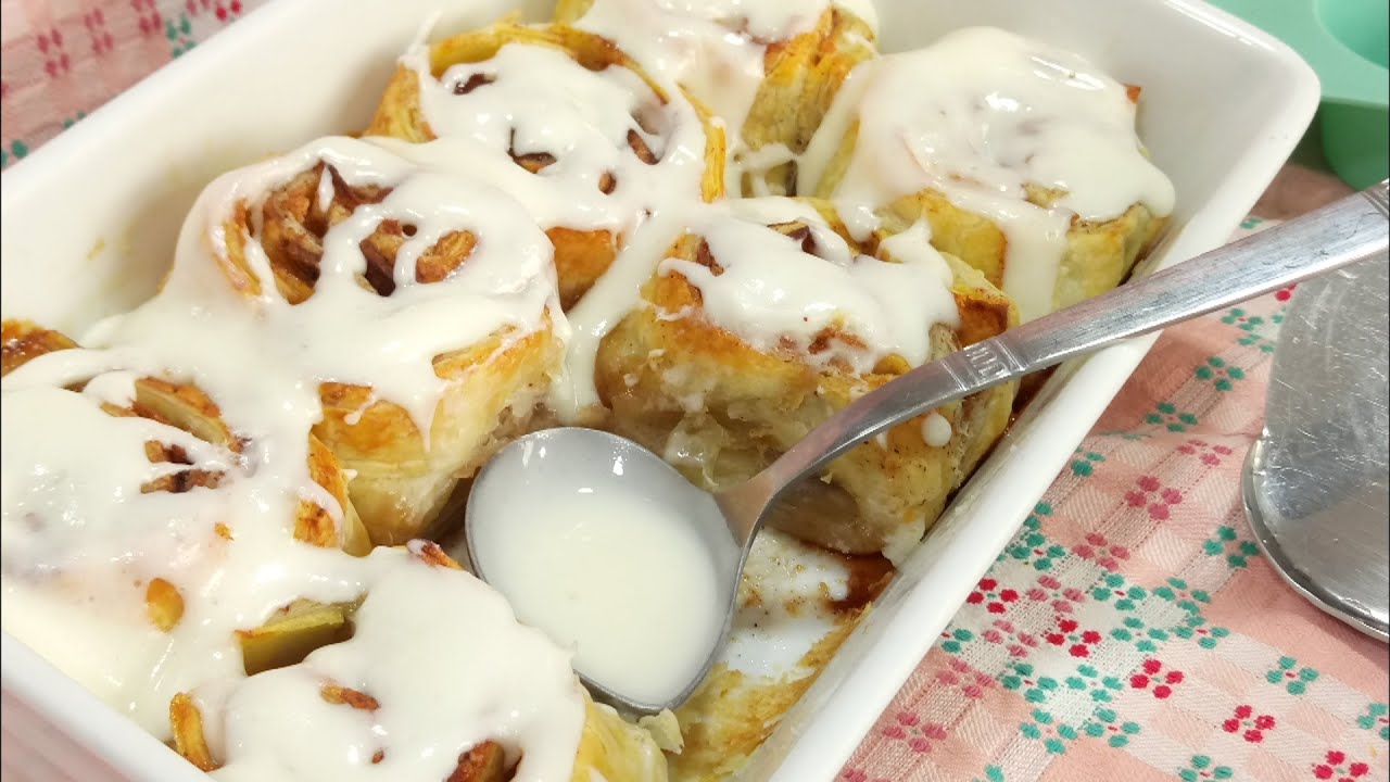 Rolls de manzana y hojaldre deliciosos!