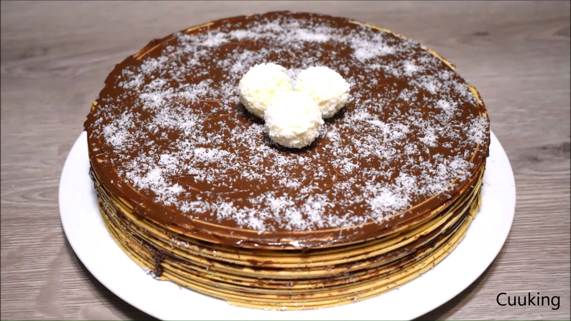 TARTA de CHOCOLATE con COCO