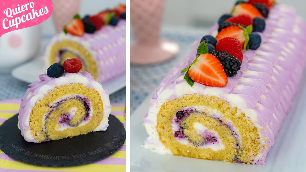 Brazo de gitano o de reina con crema