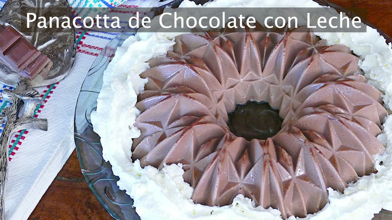 Pana cotta de Chocolate con Leche