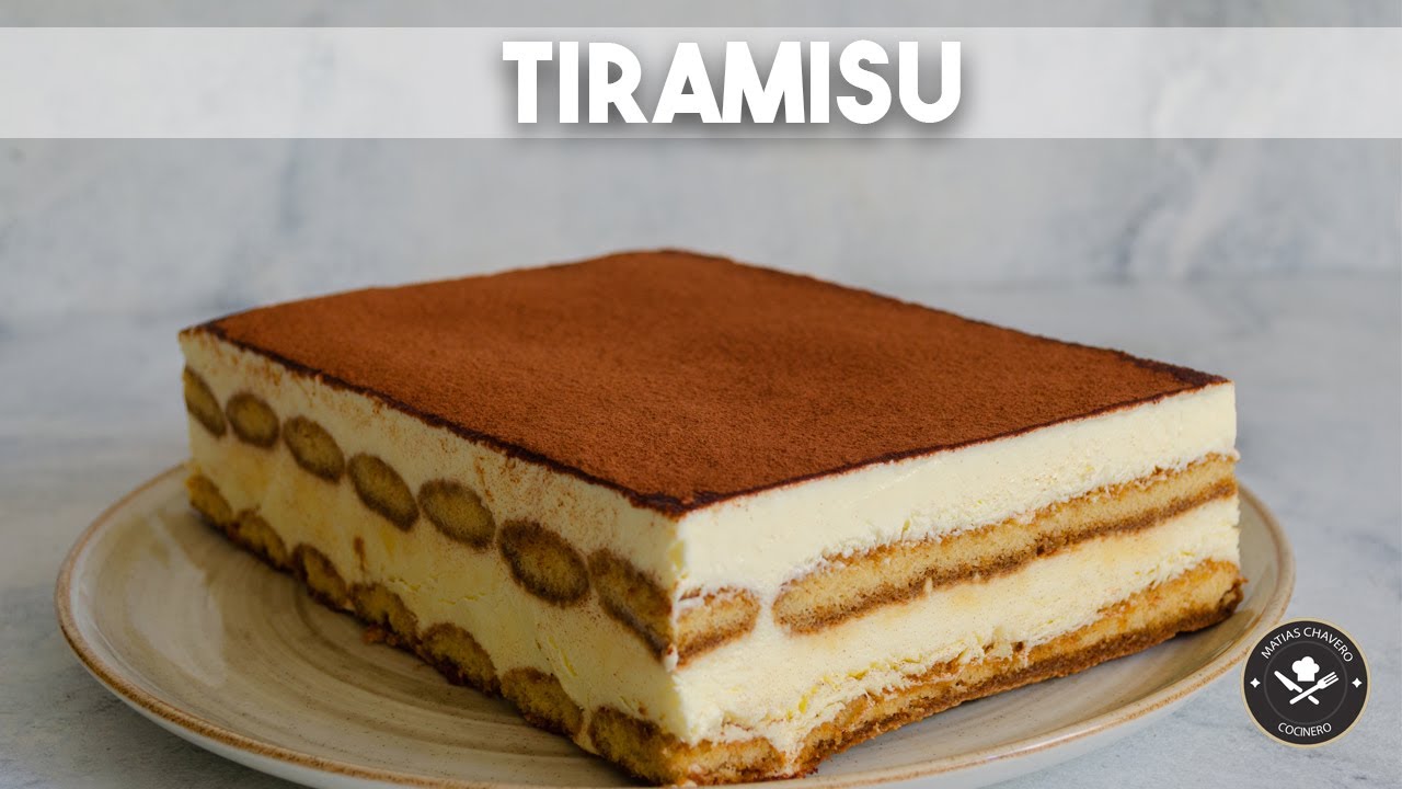 Receta de TIRAMISU clásico