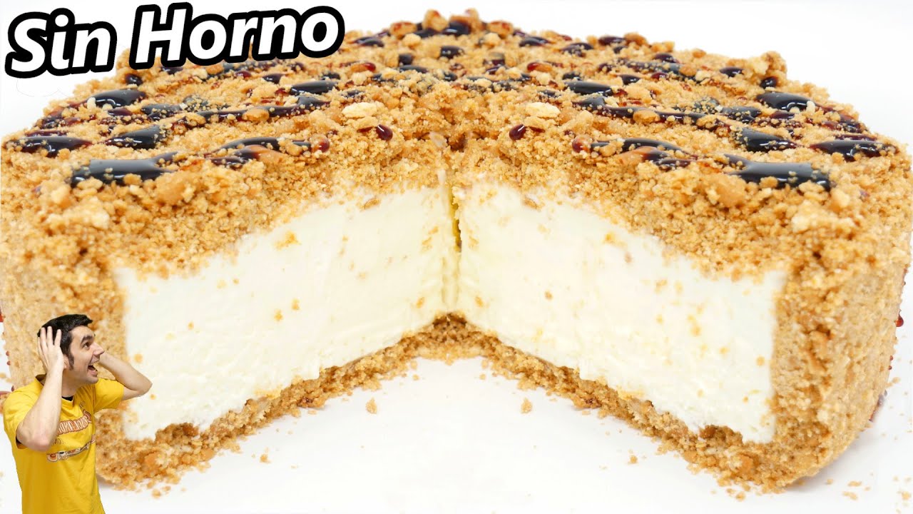 Tarta de crema y galleta super cremosa