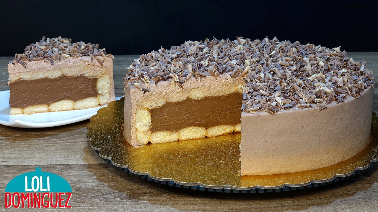 Tarta cremosa de chocolate sin horno ni gelatina