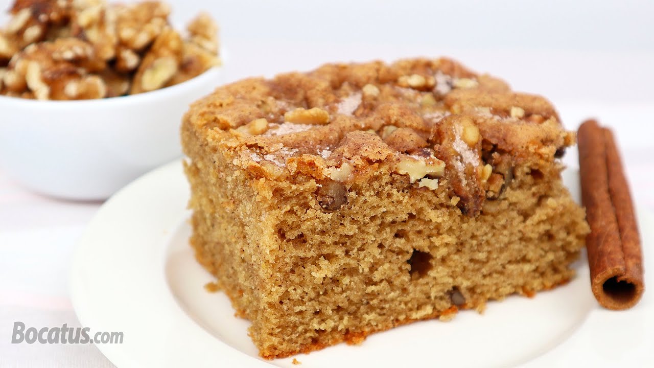 Bizcocho de Nueces y Canela