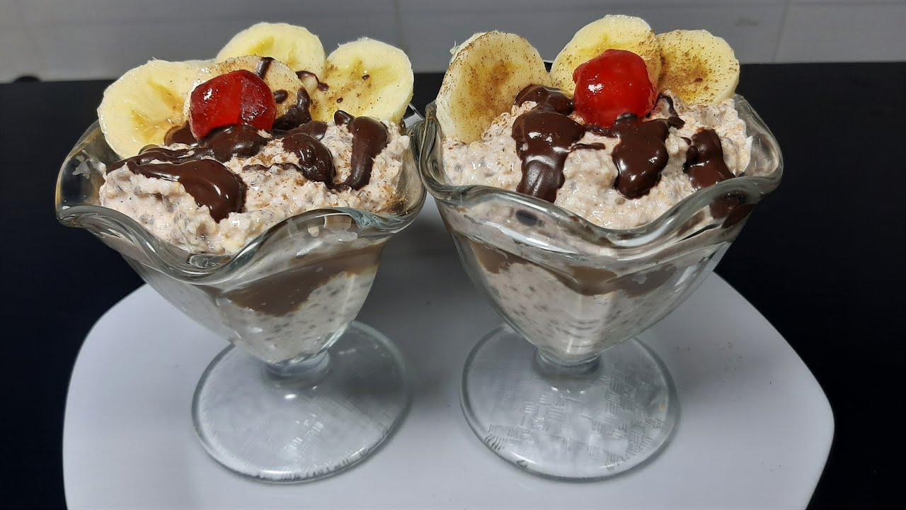 Postre de avena saludable sin coccion