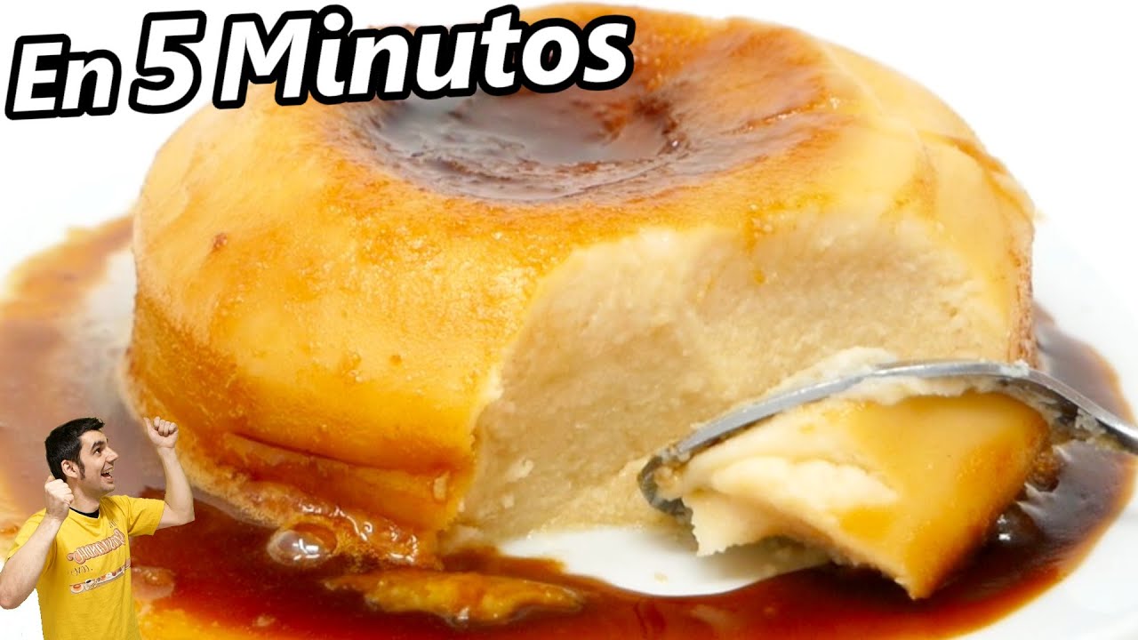 Pudin de galleta en 5 minutos