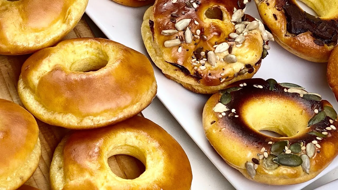 Con huevos y leche hacemos pan sin gluten y sin harina!