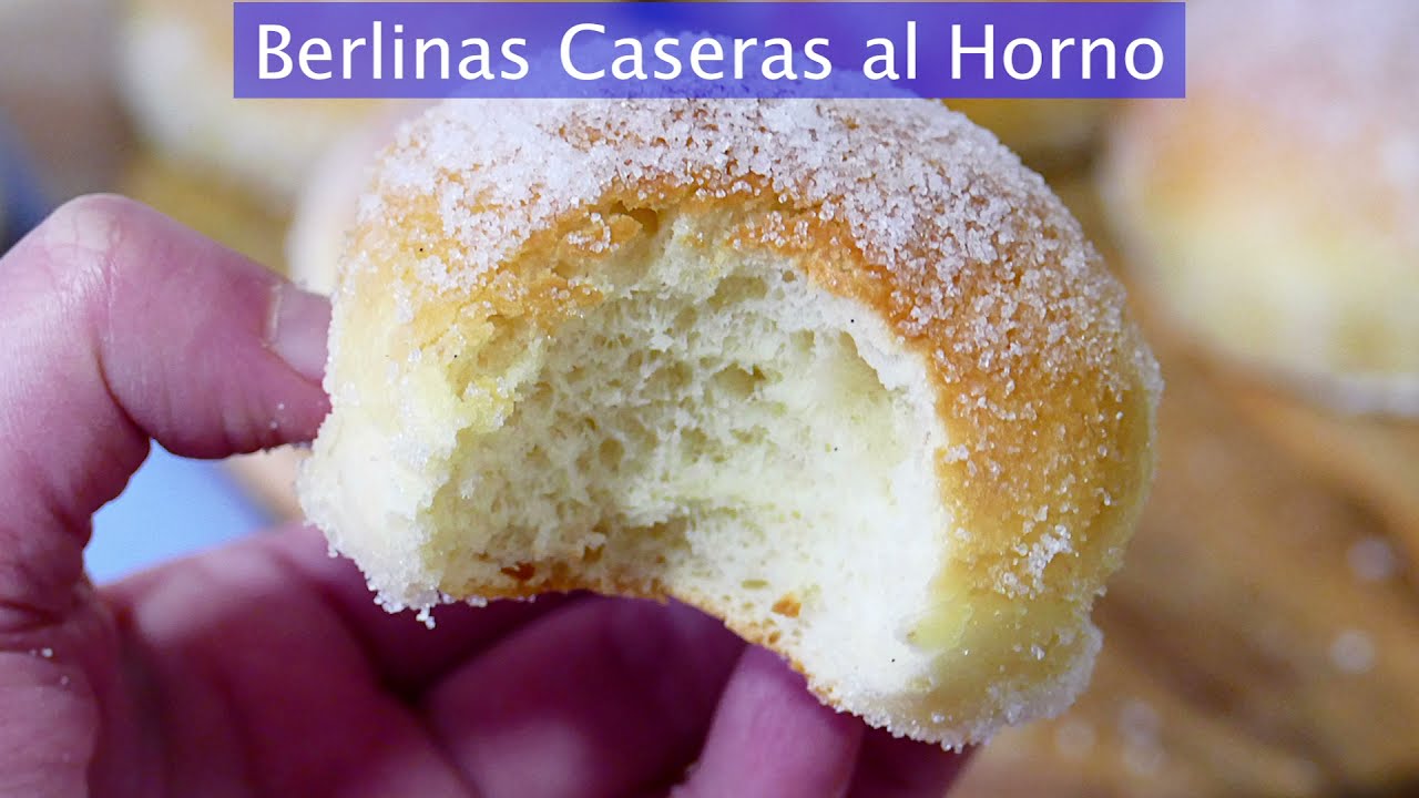 Berlinas al Horno Caseras