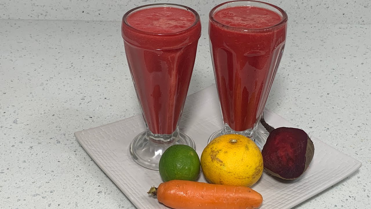 Jugo saludable para prevenir gripe  y resfriados