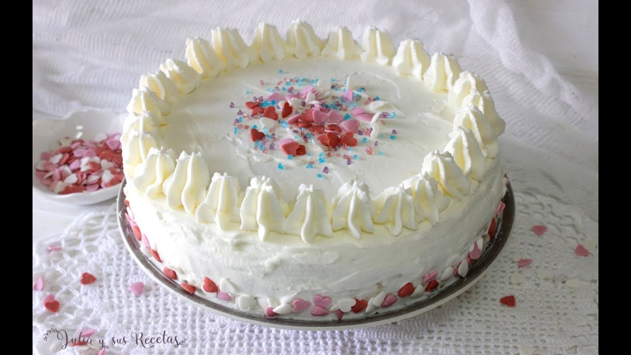 Tarta de chocolate blanco y mantequilla