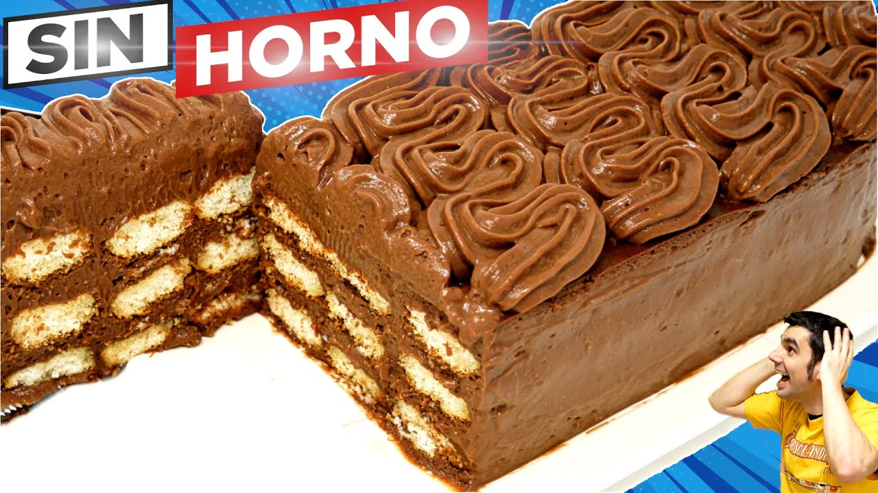 Pastel Sin Horno Y Con Mucho Chocolate