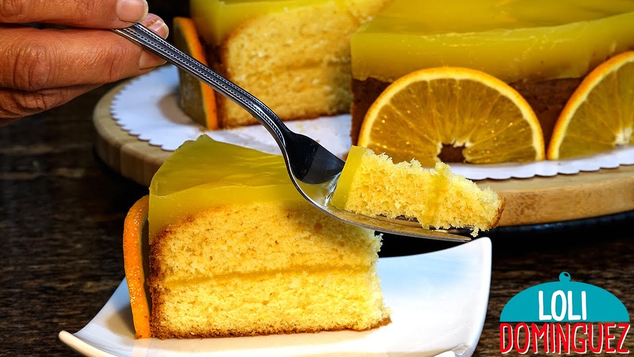 Tarta de naranja fácil