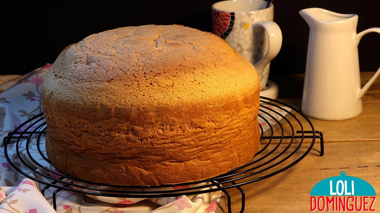 El mejor bizcocho para tartas que has probado