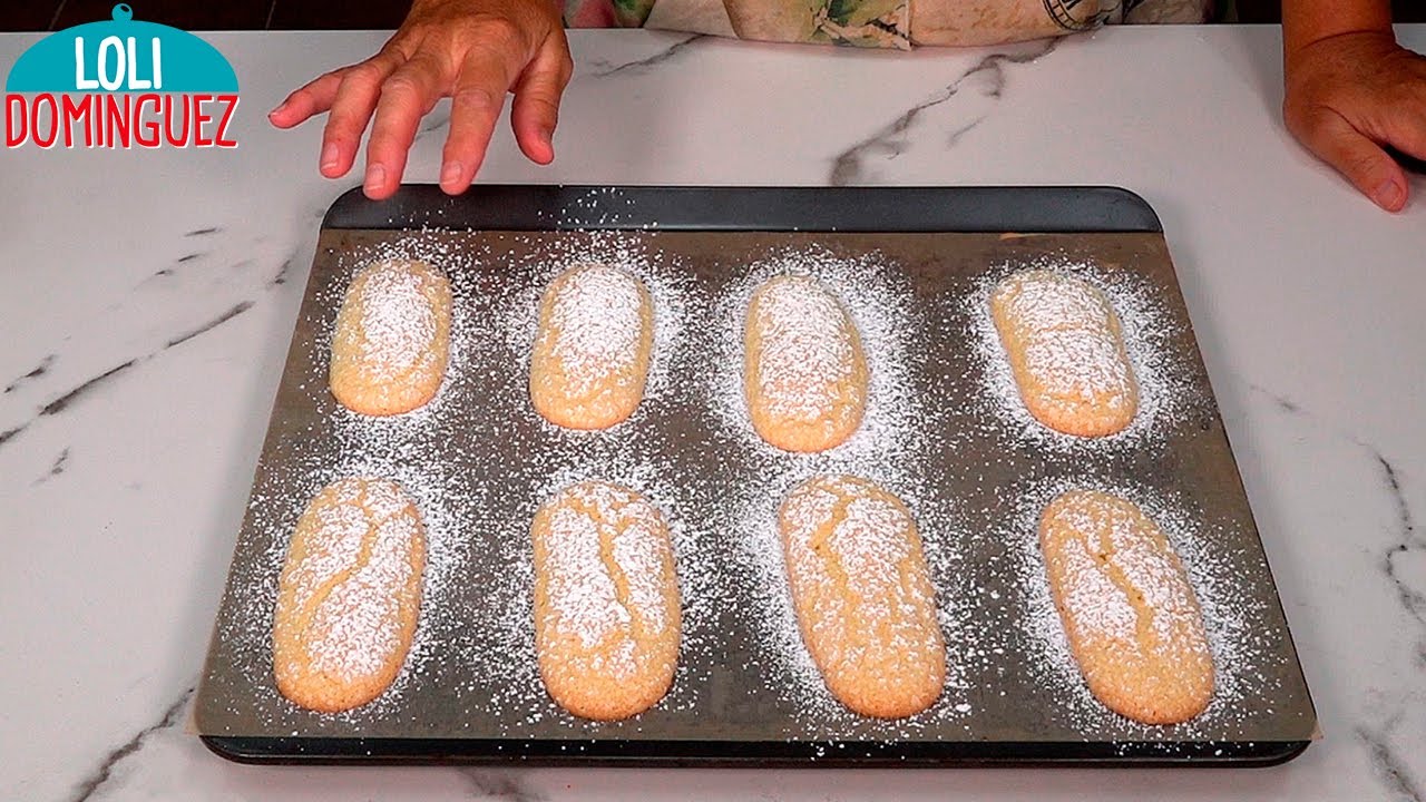 Bizcochos para el tiramisú caseros