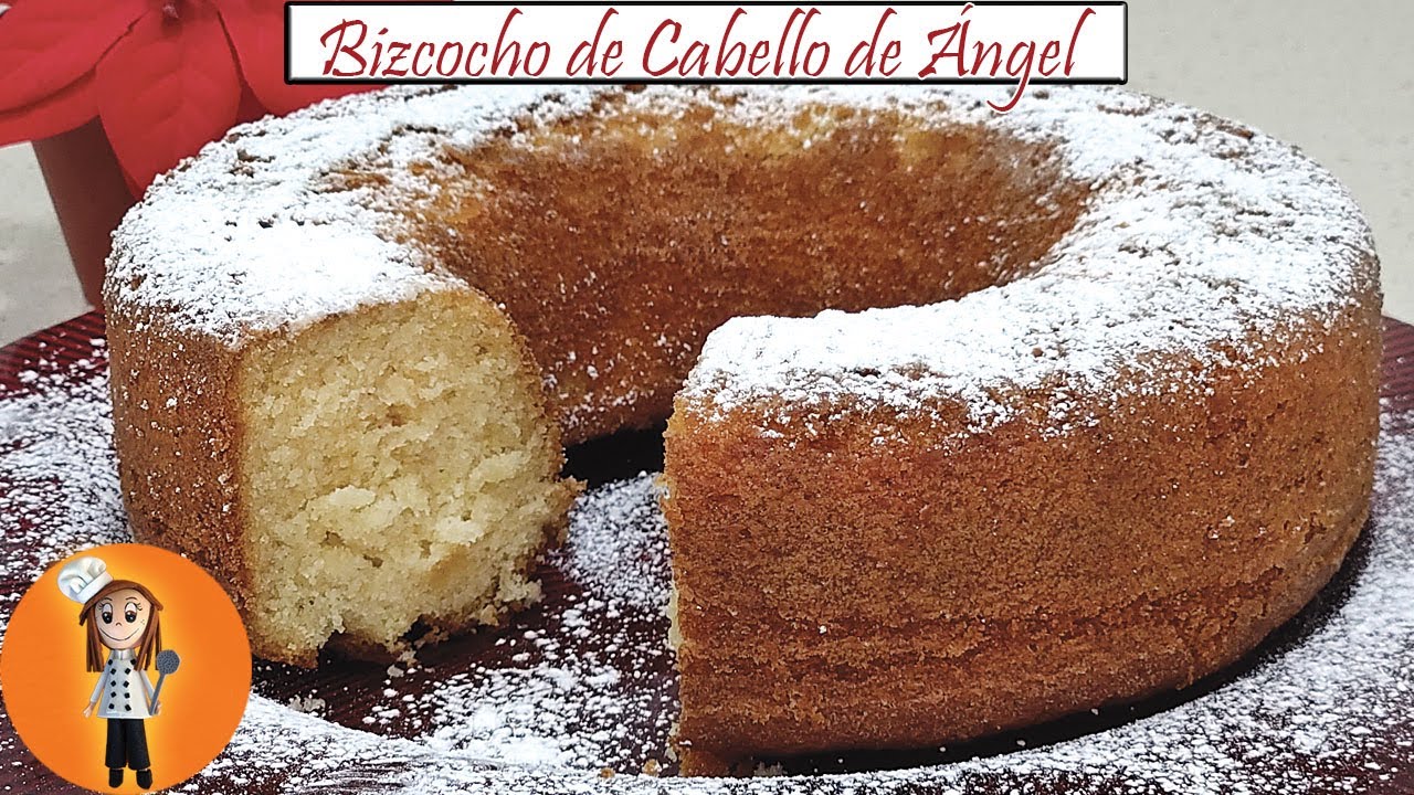 Bizcocho de cabellos de ángel