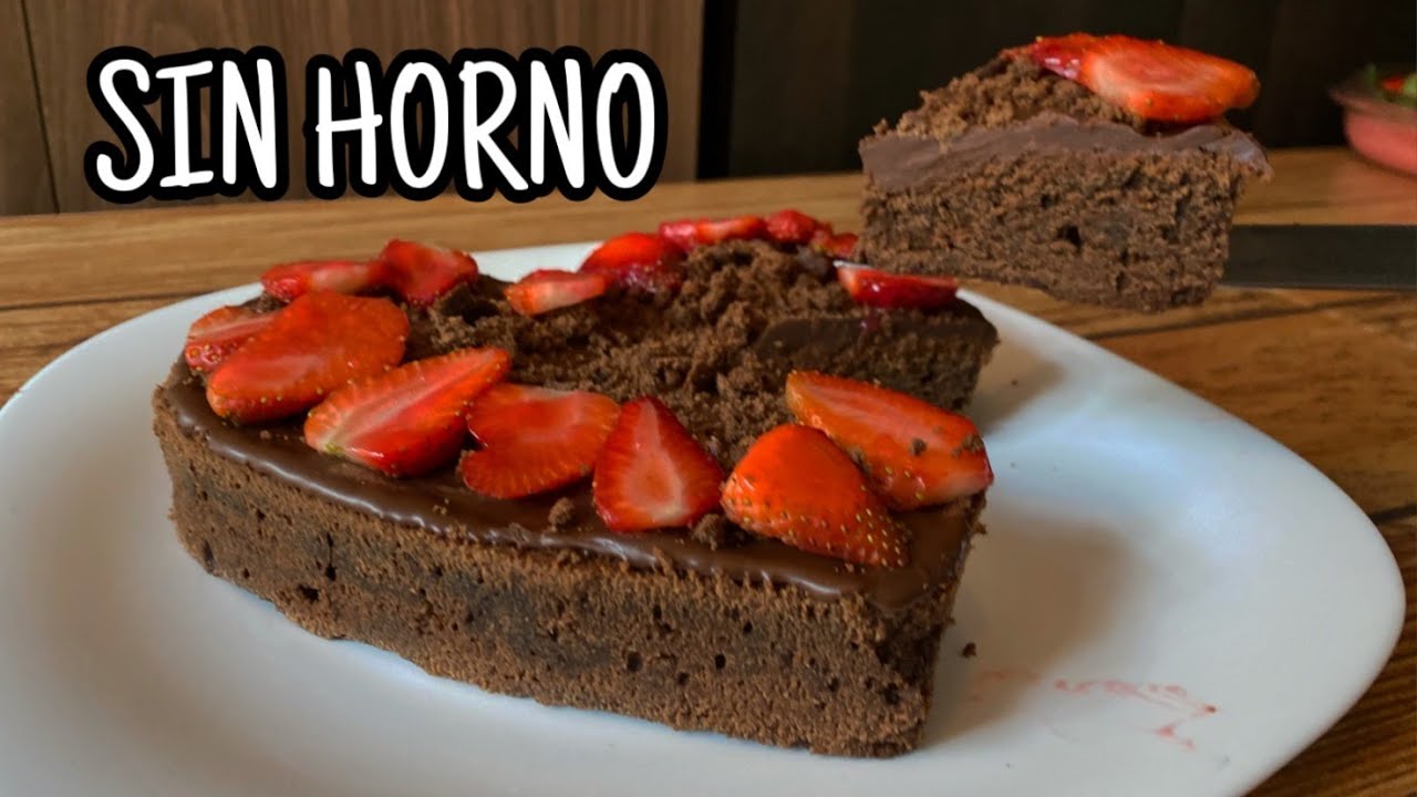 Torta de chocolate sin horno