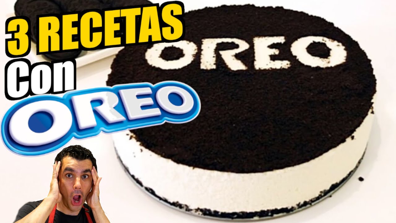 3 Recetas con Oreo