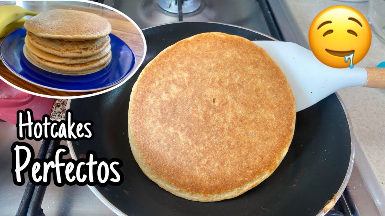 Hotcakes de avena y banana