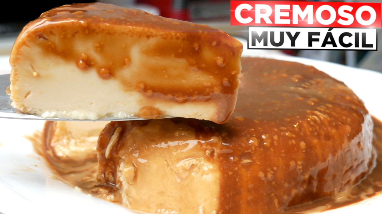 Flan cremoso
