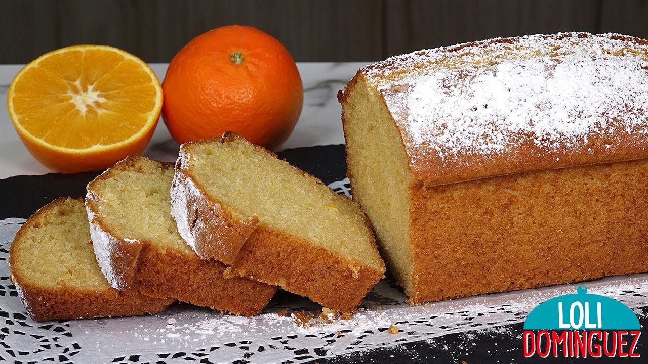 Budín de naranja fácil. Un bizcocho de miga densa, suave y jugosa que aguanta varios días tierno