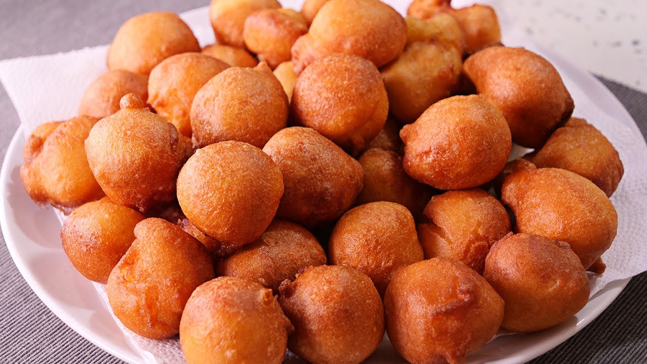 Buñuelos de Naranja fáciles, deliciosos y esponjosos
