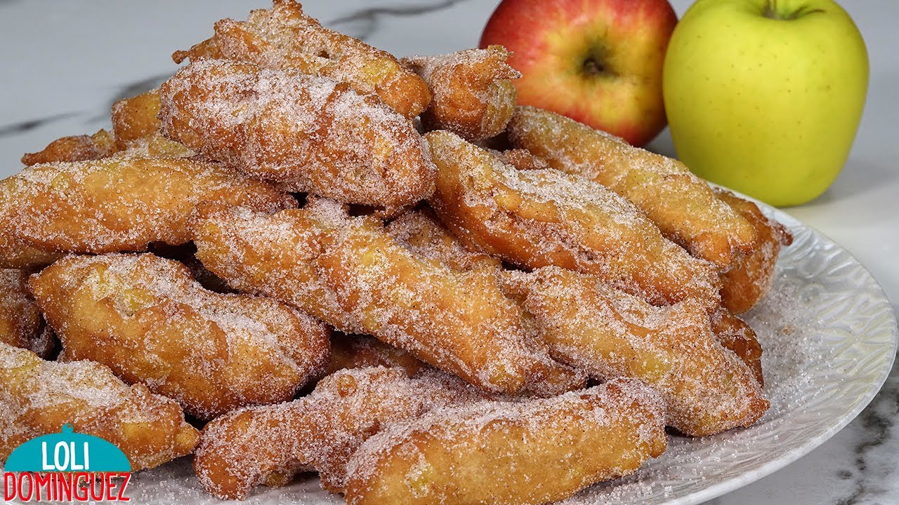 Dulces fritos de carnaval muy fáciles