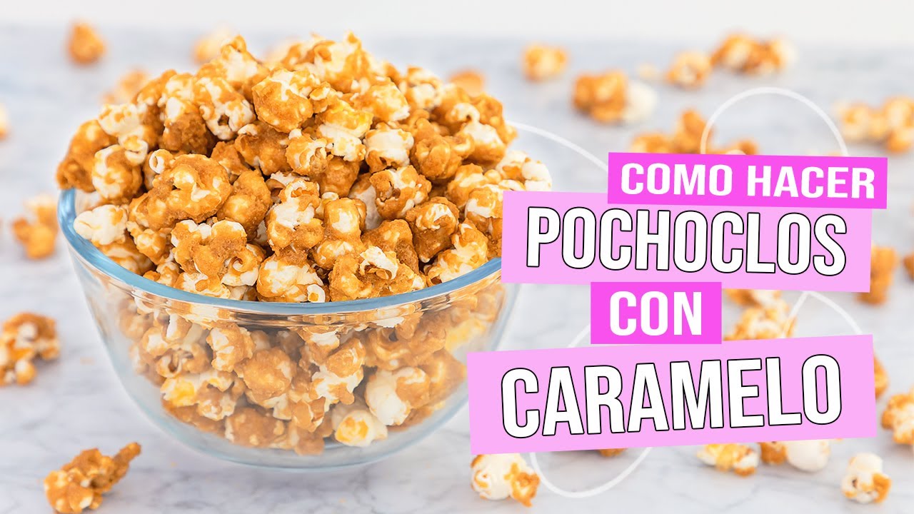 Palomitas de Maíz o Pochoclo Cubiertas con CARAMELO